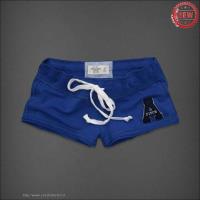 dames abercrombie athletic shorts a blauw Overhemd Carnaval 6hclk484